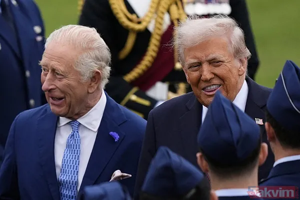 Trump İngiltere’de “krallar gibi” ağırlandı! Windsor Kalesi’nde büyük ziyafet: Beyaz Saray’dan ilginç paylaşım - 17