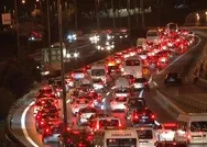 Son dakika: İstanbulda bayram trafiği gece de devam etti | Canlı yol durumu