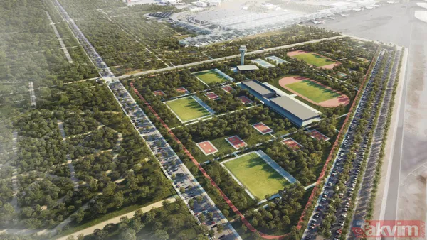 Atatürk Havalimanı Millet Bahçesi'nde ilk fidanlar toprakla buluşuyor! Bakan Kurum açıkladı: Bir pist açık tutulacak - 12