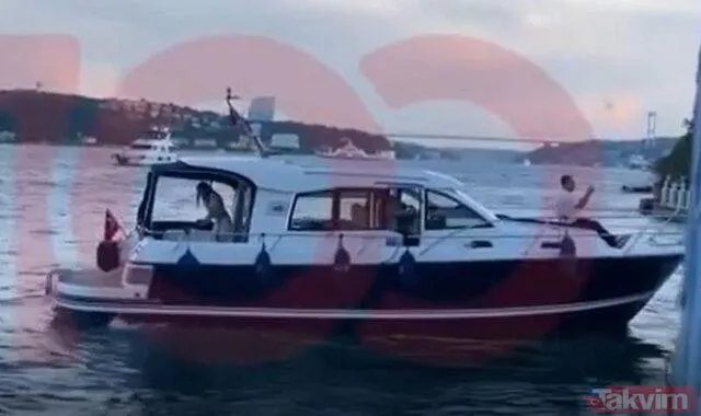 Sibel Can ile yakalanan Emir Sarıgül'ün 'evlilik teklifini kabul etmeyeceğim' demişti! Bomba görüntüler ortaya çıktı Buket Aydın teknede...