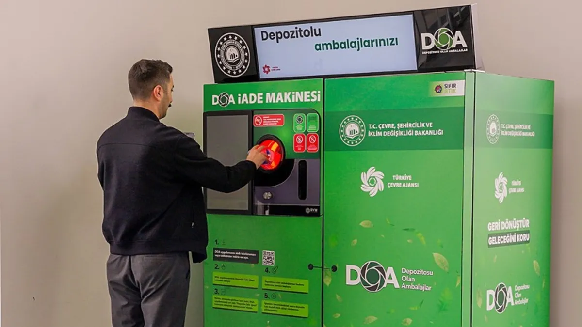 Plastik, cam, alüminyum artık çöpe gitmeyecek: Türkiye’de DOA dönemi resmen başlıyor