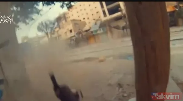 Kassam Tugayları katil İsrail ordusuna nefes aldırmıyor! Hamas, İsrail'in tankını böyle imha etti - 17