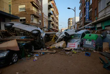 İspanya felaketi yaşıyor! Görüntüler korkunç! Can kaybı 100’e yaklaştı