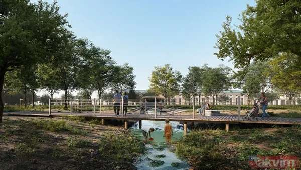 Atatürk Havalimanı Millet Bahçesi'nde ilk fidanlar toprakla buluşuyor! Bakan Kurum açıkladı: Bir pist açık tutulacak - 5