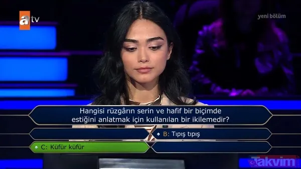 Viyana'da eğitim aldı Kayseri'de hayata geçirdi! Menekşe Koyuncu Kim Milyoner Olmak İster'e damga vurdu! Kenan İmirzalıoğlu'na Ezel diye seslendi - 50