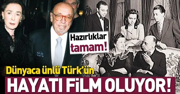 Ahmet Ertegün hayatı film oluyor