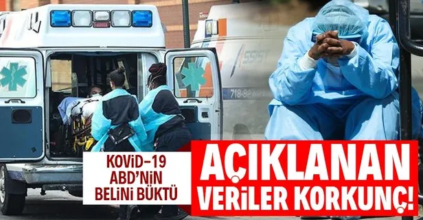 Koronavirüs ABD’nin belini büktü! Açıklanan veriler tüm dünyayı ürküttü: Ölü sayısı artıyor