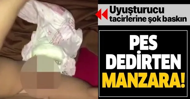 Son dakika: Gaziantep’te uyuşturucu tacirlerine şok baskın: Bebek bezine bile uyuşturucu koydular