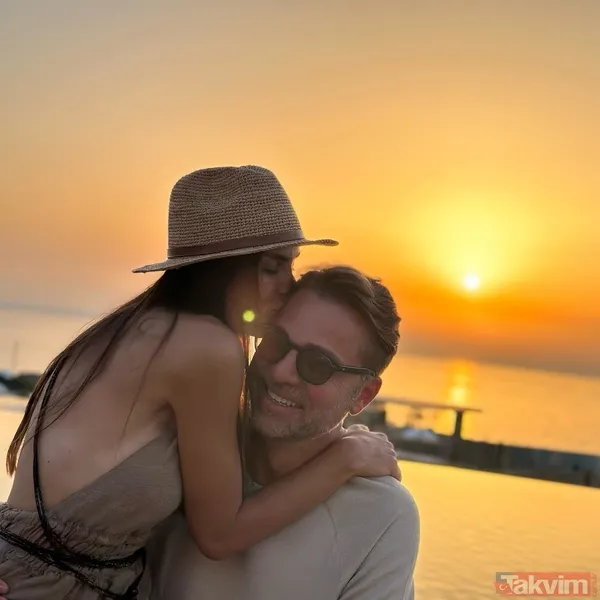 1000 yıllık kalede romantik kutlama! Engin Altan Düzyatan ile Neslişah Alkoçlar 9 yılı devirdi! Çocukları hayran bıraktı - 9