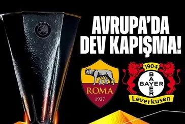 Roma Bayer Leverkusen maçı nefes kesecek