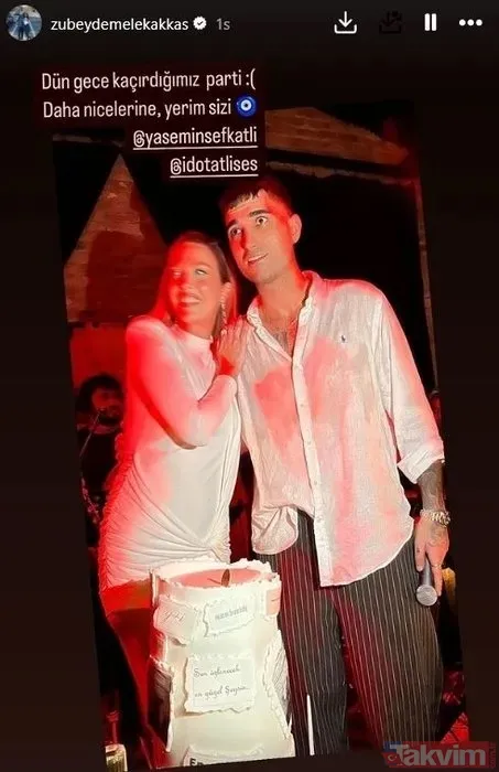 Kardeşi İdo Tatlıses İle Yasemin Şefkatli'nin Yıl Dönümü Partisini Kaçıran Zübeyde Melek Sosyal Medya Hesabından Bu Kareyi Paylaşarak Kutlamaytı Da İhmal...