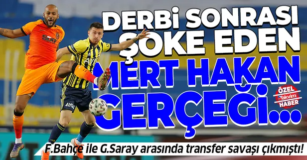 Fenerbahçe - Galatasaray derbisinde şoke eden Mert Hakan Yandaş gerçeği
