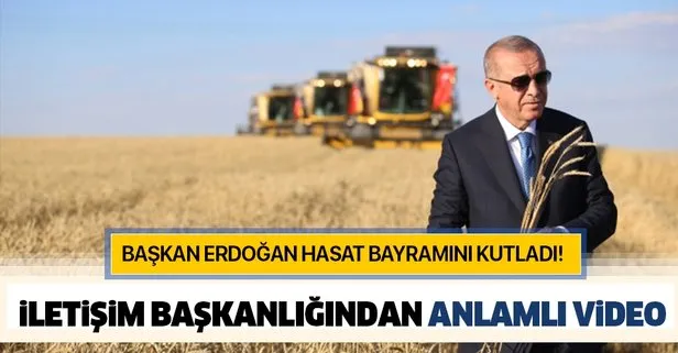 Başkan Erdoğan Hasat Bayramını kutladı