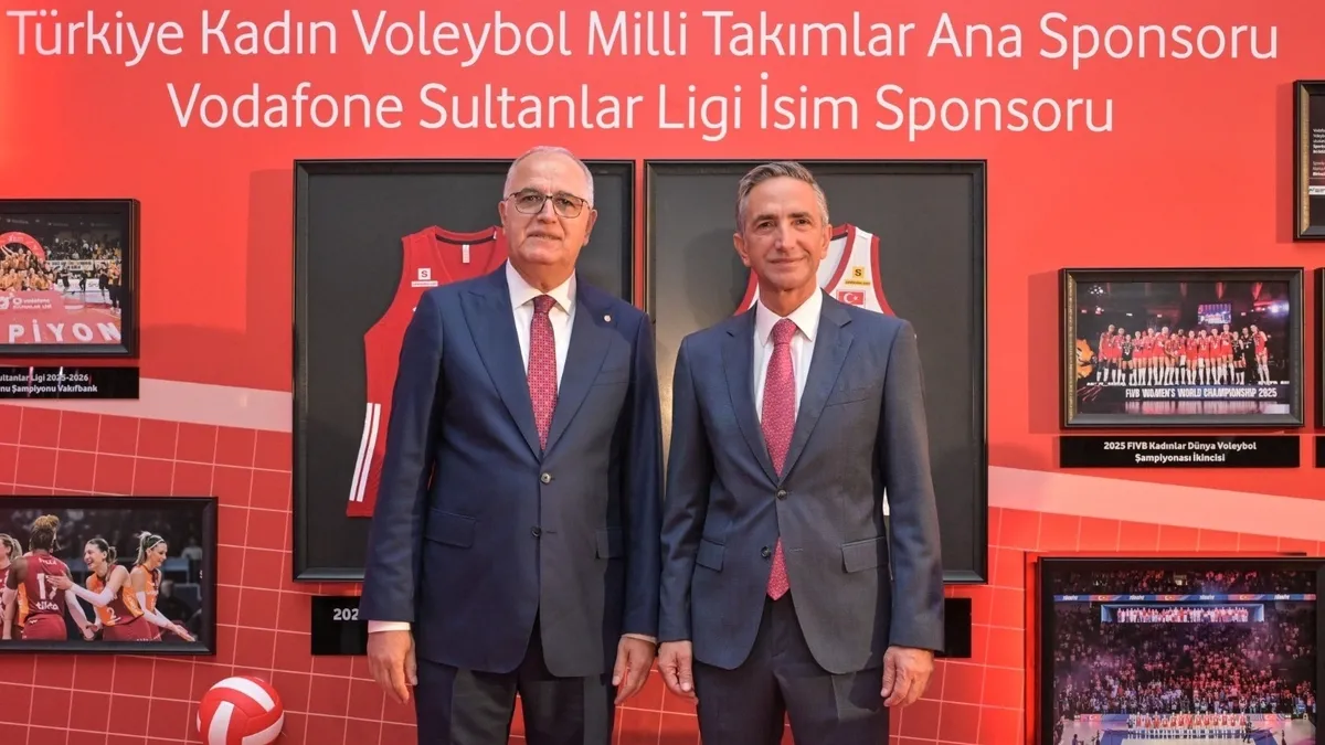 Vodafone ile Voleybol Federasyonu'ndan 3 Yıllık Yeni Anlaşma