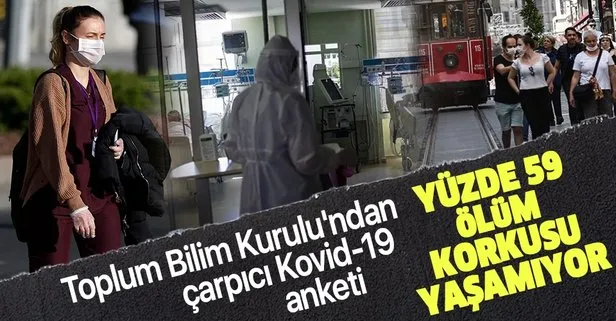 Toplum Bilim Kurulu'ndan çarpıcı Kovid-19 anketi