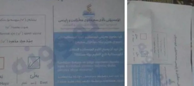 İllegal referandumda ilk skandal ortaya çıktı!