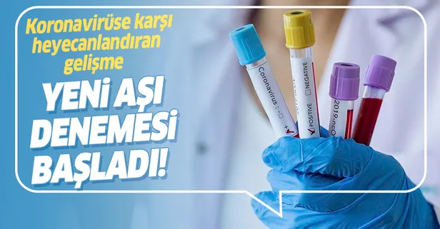 İngiltere'de koronavirüs salgınına karşı yeni aşı adayının klinik denemeleri başladı