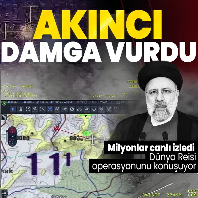 Akıncı dünya basınında! Milyonlarca kişi canlı takip etmişti: Reisi’nin helikopterinin bulunduğu anlar gündemden düşmüyor