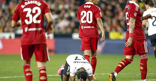 90+3'te yıkan gol! Valencia - Sevilla: 1-1 | MAÇ SONUCU