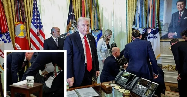 Trump’ın lansmanı karıştı yönetici bayıldı! Mehmet Öz sahneye fırladı