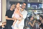 Barış Arduç kızı ile Bebek'te görüntülendi