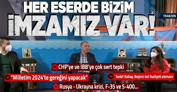 Son dakika: Başkan Erdoğan’dan ’Trabzon Gençlik Buluşmaları’nda önemli açıklamalar
