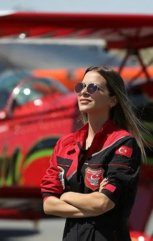 Semin Öztürk Şener "Sivrihisar Hava Gösterileri 2019" için hazırlıklarını tamamladı