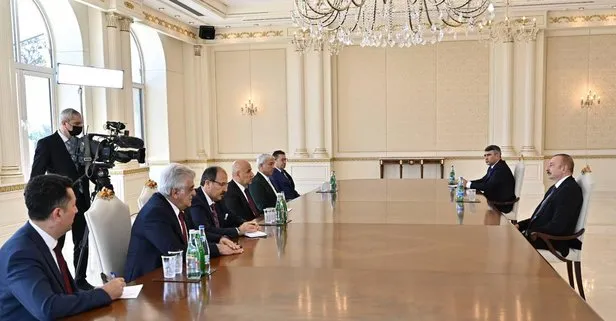 Aliyev Kirişci’yi kabul etti
