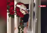 Sinan Akçıl'dan Burcu Kıratlı'ya çelenk