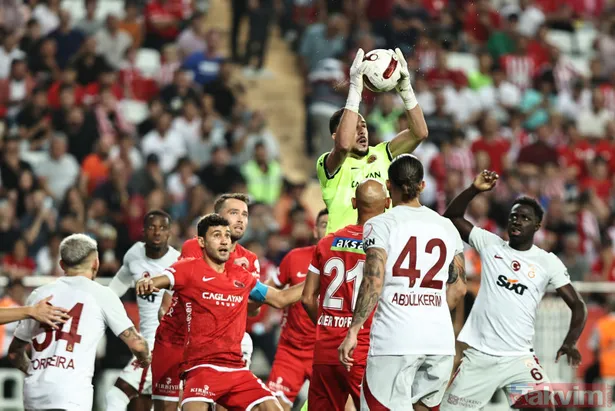 Galatasaray Antalyaspor’u 2-0 mağlup etti!