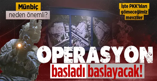 Mehmetçik emir bekliyor! Suriye'de PKK'ya operasyon için geri sayım! Münbiç neden önemli? İşte bölgedeki terör hedefleri