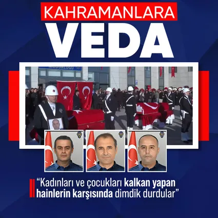 Şehitlere veda: Yalova’da tören düzenlendi