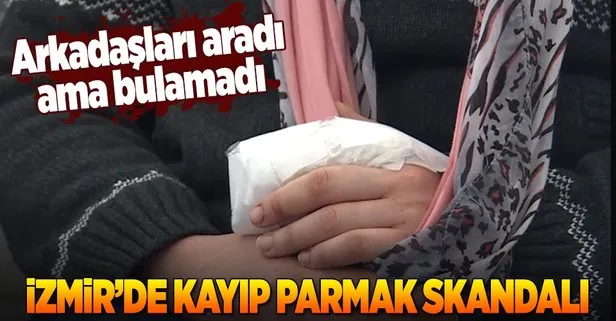 İzmirde kayıp parmak skandalı