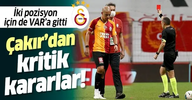 Cüneyt Çakır’dan Galatasaray-Trabzonspor maçında 2 kritik karar