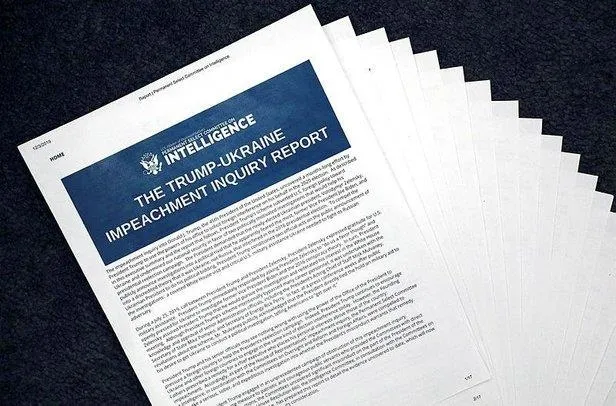 Son dakika: ABD Temsilciler Meclisi İstihbarat Komitesi, azil soruşturması raporunu onayladı-1
