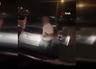 Ankara’da trafiği karıştıran baltalı magandalar tutuklandı!