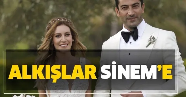 Kenan İmirzalıoğlu’nun eşi Sinem Kobal gönülleri fethetti