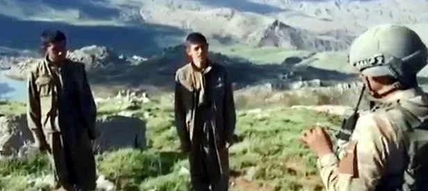 TSK paylaştı! 3 PKK’lı böyle teslim oldu