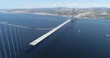 1915 Çanakkale Köprüsü ilk kez böyle görüntülendi! Bu ay sonu tamamlanıyor