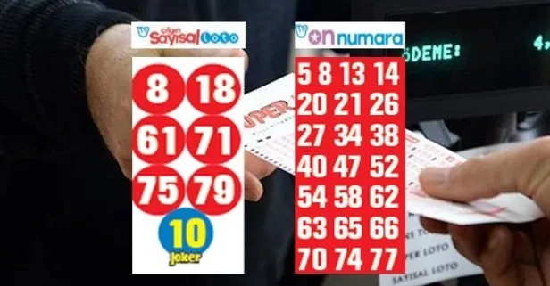 Sayısal Loto ve On Numara’da büyük ikramiyeler devretti