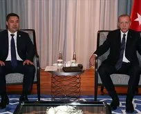 Başkan Erdoğan’dan Caparov’a kutlama mesajı
