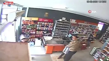 Erzincan'da deprem paniği kamerada!