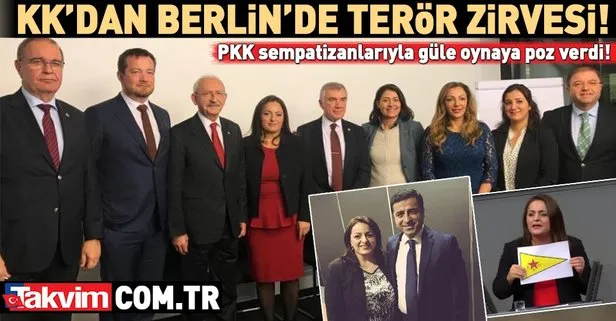 Kılıçdaroğlu’ndan Berlin’de terör zirvesi!