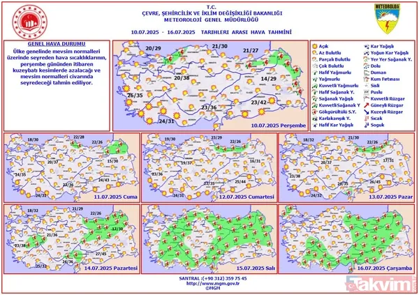 Kuzeyde Sağanak Yağışlara Dikkat! Düzce, Bolu, Zonguldak, Bartın Gibi Batı Karadeniz İlleriyle Birlikte, Doğu Anadolu'nun Ardahan, Kars Ve Iğdır Çevreleri İle...
