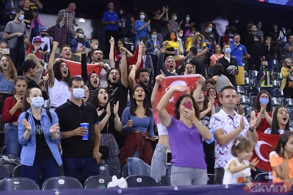 Filenin Sultanları 2021 CEV Kadınlar Avrupa Şampiyonası ilk maçında Romanya'yı 3-1 yendi - 40