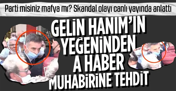 İYİ Partili vekil Ümit Dikbayır'dan A Haber muhabirine tehdit!