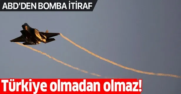 Son dakika: ABD’den flaş F-35 itirafı: Türkiye olmadan parça temininde sıkıntı çıkabilir