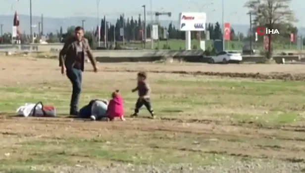 Kahramanmaraş'ta dehşet! Çocuklarının gözü önünde döverek bayılttı