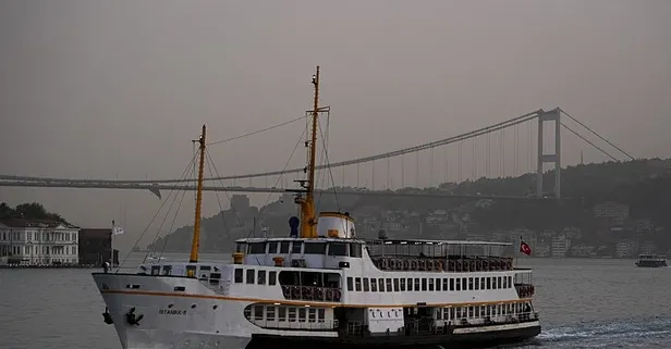 HAVA DURUMU |  Çöl tozu alarmı devam ediyor! İstanbul’da görüş mesafesi azaldı! 35 ile sarı kodlu uyarı