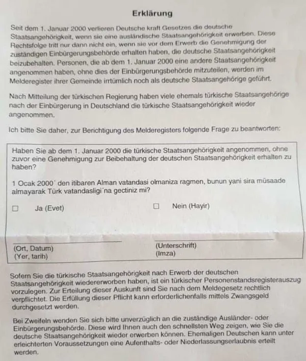 Almanya'da skandal olay! Türk vatandaşlarına mektup gönderip sorgu yaptılar-2